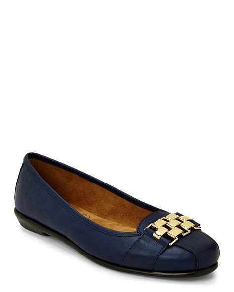 navy blue flats womens